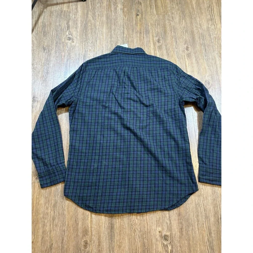NEW J Crew Shirt Mens Medium Classic Fit Brushed Twill Button Down Preppy